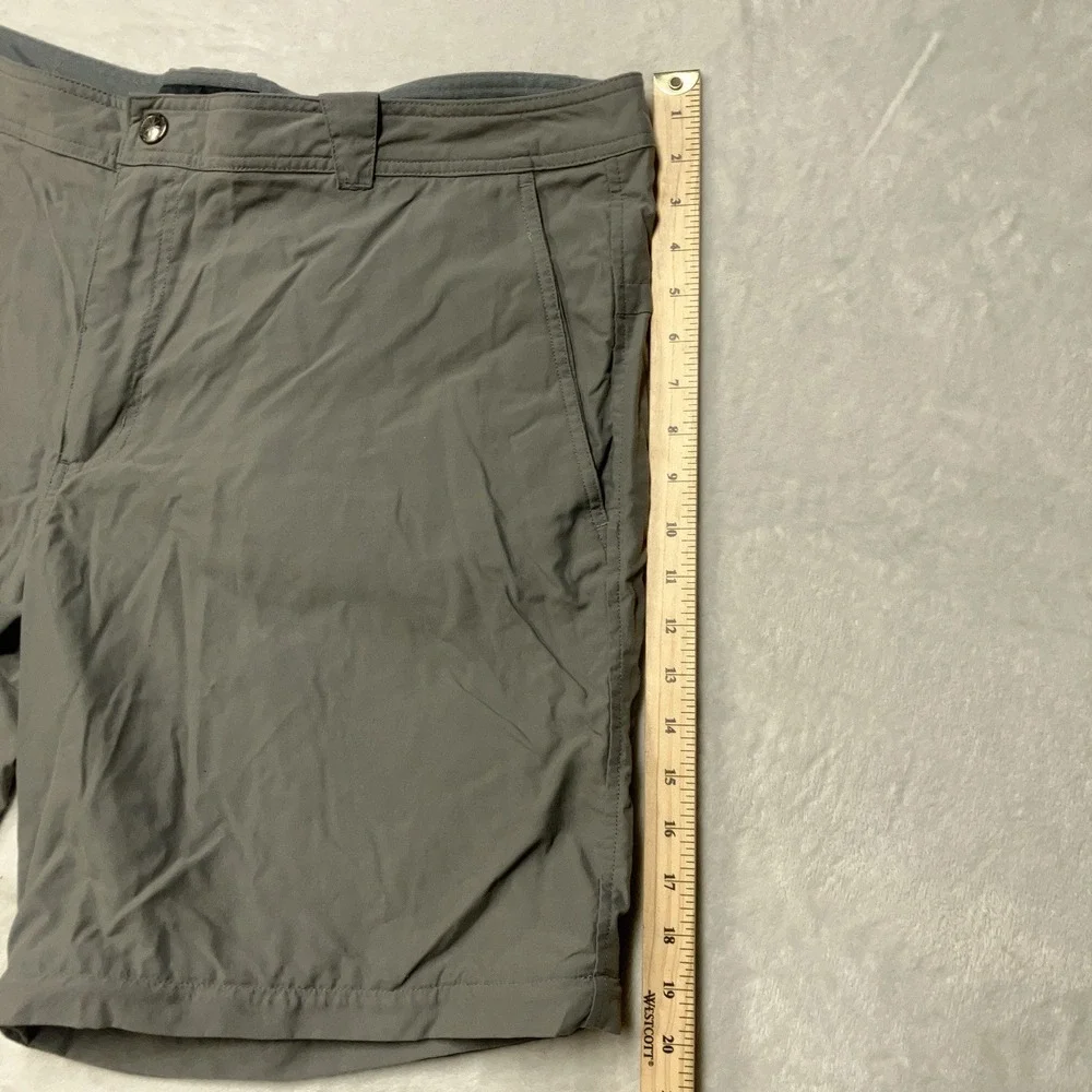 SCOTTeVEST Shorts Mens 42 Gray TEC 8 Pockets Nylon Outdoor Hiking Tactical